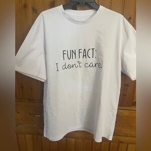 Fun fact T Shirt XXL